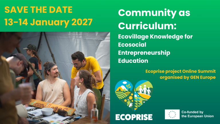 Save the Date: Community as Curriculum – the Ecoprise Online Summit